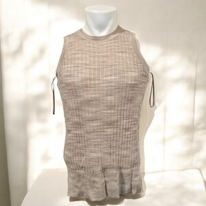 Ted Baker London Rayon Rib Textured Tank Top Size 1